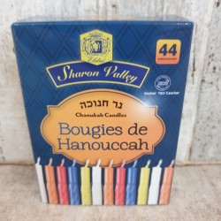 44 bougie de hanouccah cire