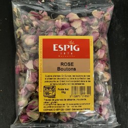 Rose fleurs et boutons